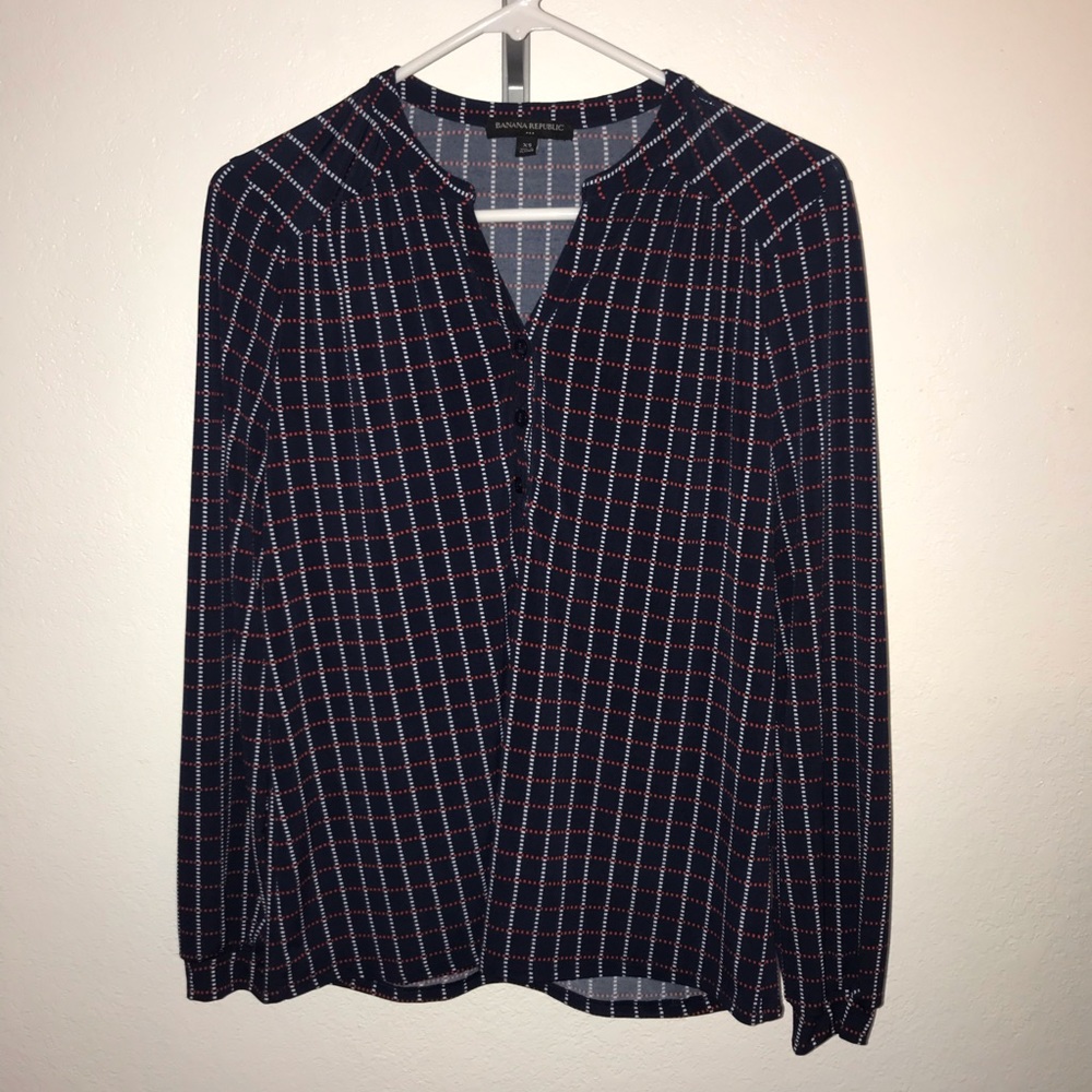 Banana republic long sleeve blouse